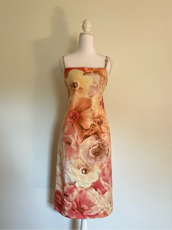 Salvatore Ferragamo Dresses & Skirts - Vintage Salvatore Ferragamo Pink Floral Dress